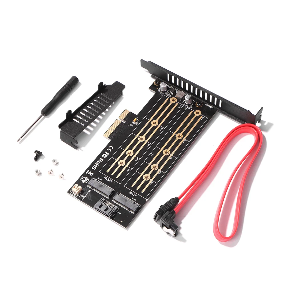 Плата расширения SSD для настольного компьютера PCIE на M.2 NVME/NGFF, высокоскоростная двухслойная передающая карта, светодиодный расширитель SSD
Плата расширения SSD для настольного компьютера PCIE на M.2 NVME/NGFF, высокоскоростная двухслойная передающая карта, светодиодный расширитель SSD