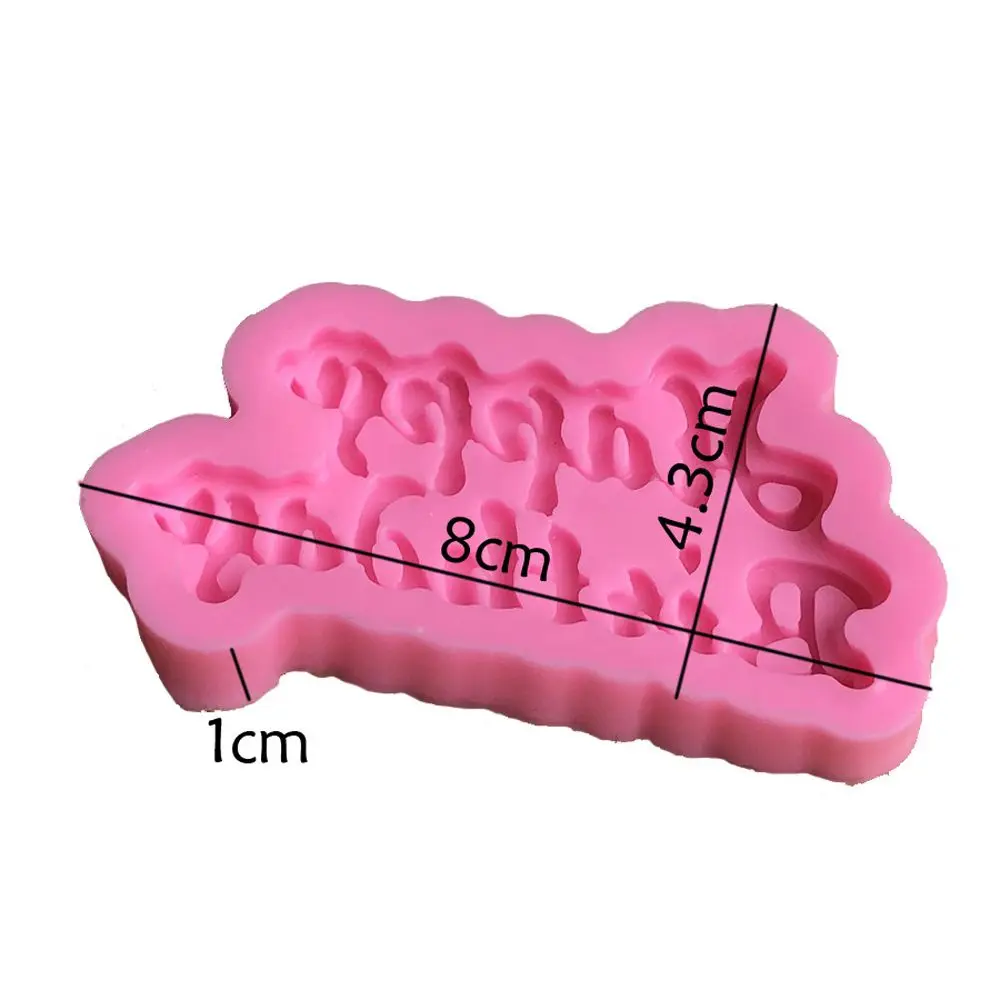 3D Happy Birthday Silicone Mold Cake Decor DIY Chocolate Pastry Baking Tool Bakeware Letter Fondant Mould Party Supplies
3D Happy Birthday Silicone Mold Cake Decor DIY Chocolate Pastry Baking Tool Bakeware Letter Fondant Mould Party Supplies