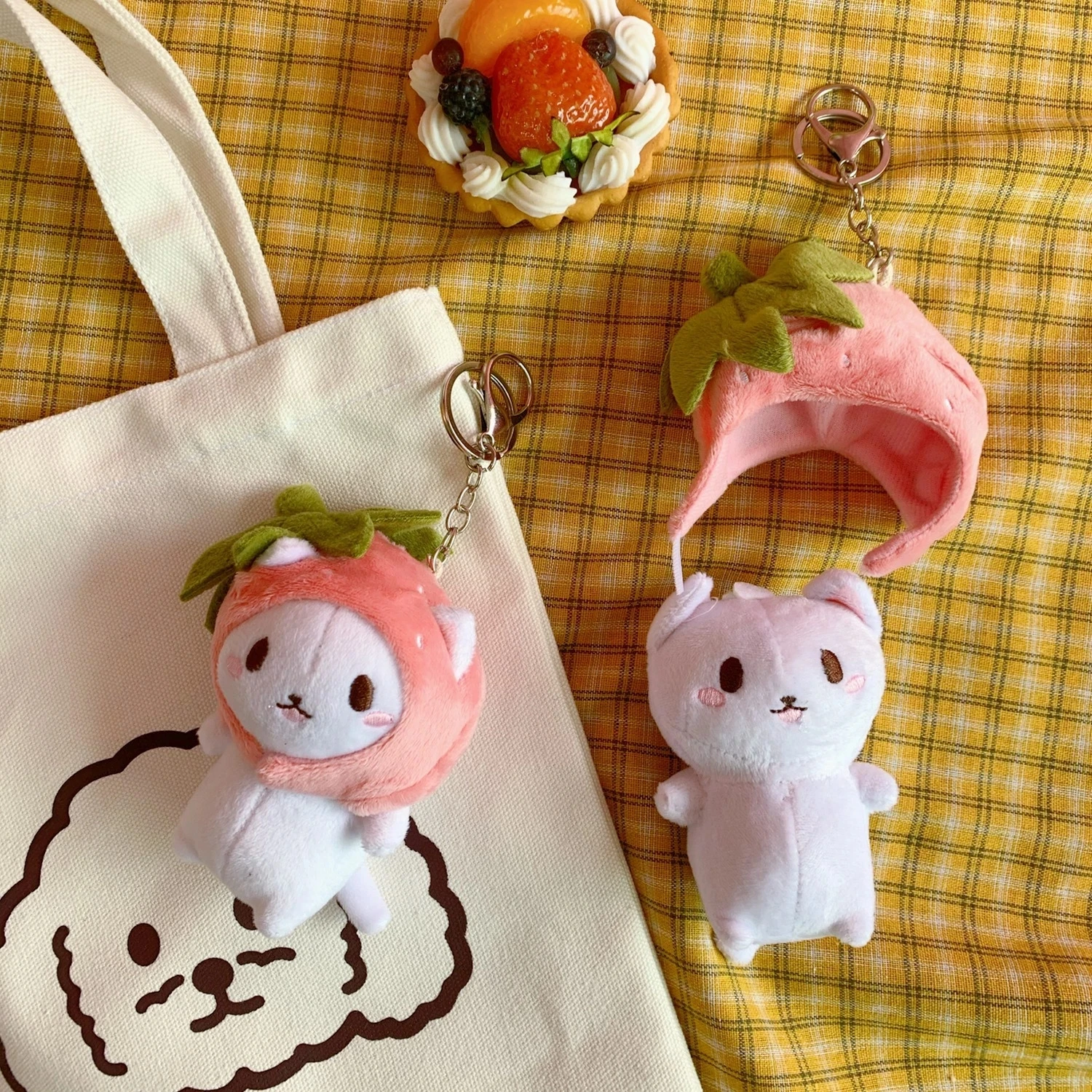 Korean Snapper Head Set Keychain Cute Cat Plush Action Figure Key Chain Doll Pendant Bag Accessories Baby Keyring Kawaii Trinket
Korean Snapper Head Set Keychain Cute Cat Plush Action Figure Key Chain Doll Pendant Bag Accessories Baby Keyring Kawaii Trinket