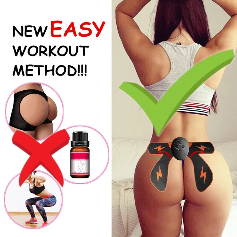 Hip Muscle Trainer Butt Stimulator Toner Buttock Breech Training Toning Workout EMS Muscle Training Fitness Equipment for Women
Hip Muscle Trainer Butt Stimulator Toner Buttock Breech Training Toning Workout EMS Muscle Training Fitness Equipment for Women