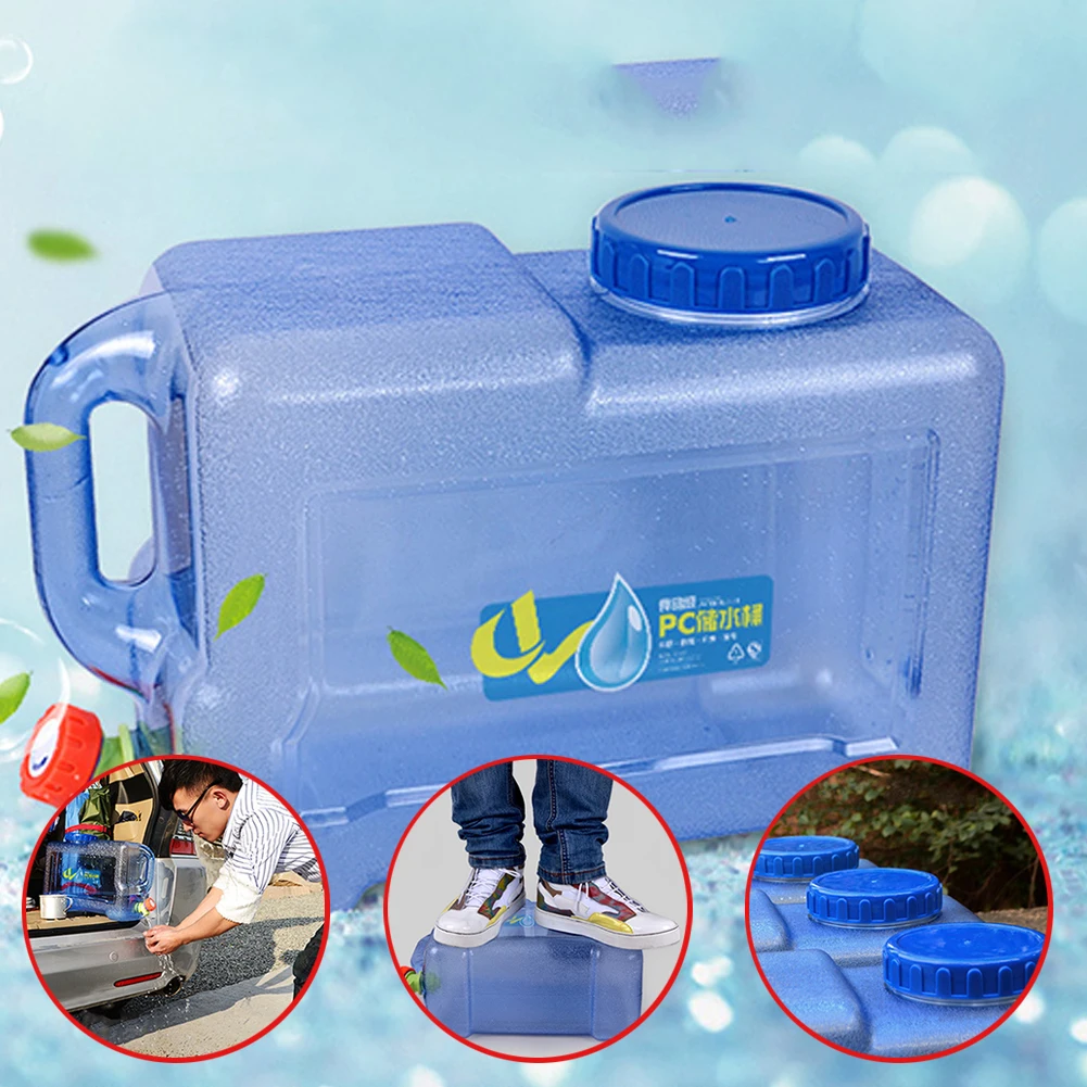 Camping Water Bucket Water Canister Drinking Bucket with Lid and Spigot 12 L Square Water Jug for Camping Hiking Self-Drive Tour
Camping Water Bucket Water Canister Drinking Bucket with Lid and Spigot 12 L Square Water Jug for Camping Hiking Self-Drive Tour