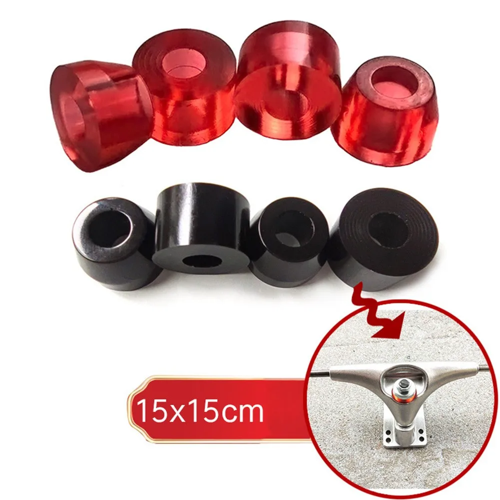 4 Pcs Land Surfing Skateboard Bridge SHR90A Bracket PU Cushion 15x15mm Professional PU Skateboard Shock Absorbers Accessories
4 Pcs Land Surfing Skateboard Bridge SHR90A Bracket PU Cushion 15x15mm Professional PU Skateboard Shock Absorbers Accessories