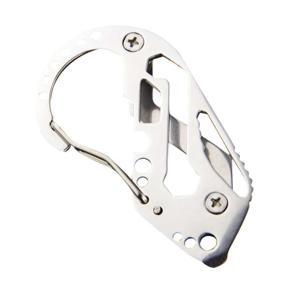 EDC Stainless Steel Tool Mini Keychain Holder Foldable Screwdriver Wrench Carabiner Pocket LDF668
EDC Stainless Steel Tool Mini Keychain Holder Foldable Screwdriver Wrench Carabiner Pocket LDF668