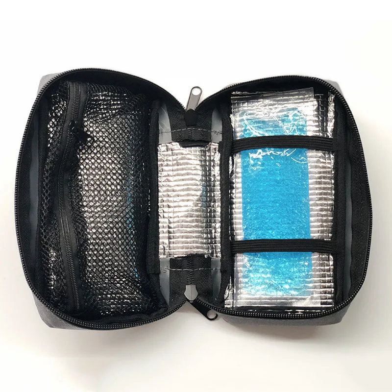 Portable Insulin Cooling Bag Ice Pack Thermal Refrigerator Waterproof Oxford Cloth Medical Insulation Organizer Environmentally 
Portable Insulin Cooling Bag Ice Pack Thermal Refrigerator Waterproof Oxford Cloth Medical Insulation Organizer Environmentally