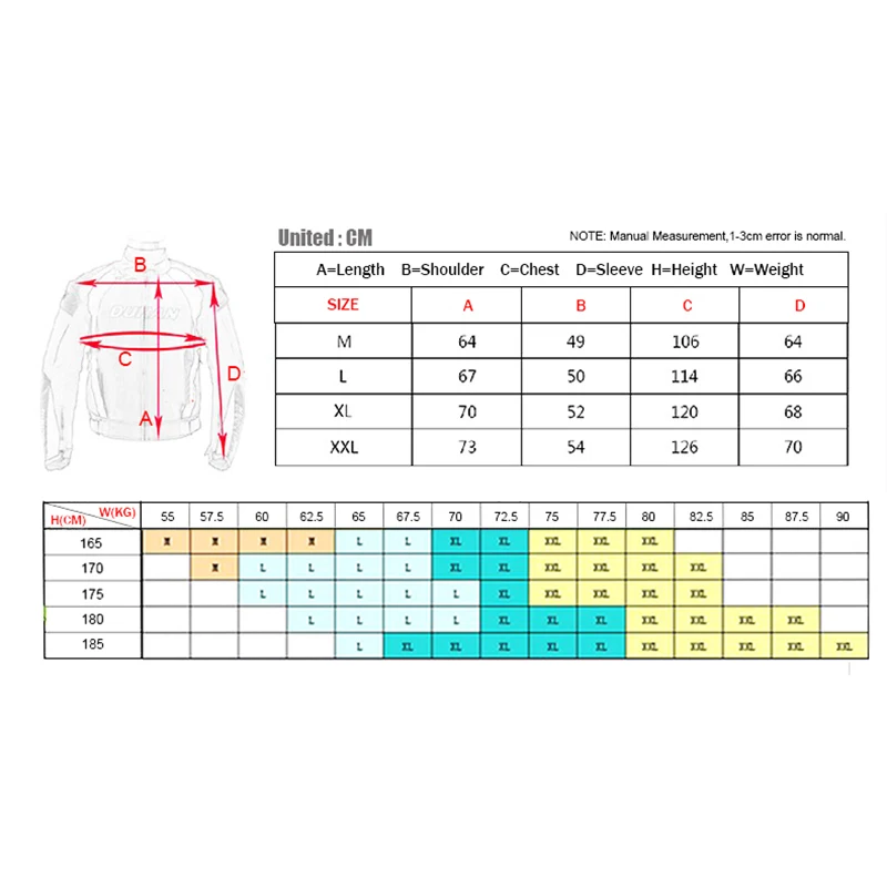 Duhan Men Motorcycle Jacket 5 Protective Gears Capacete Motocross Full Body Armor Protection Moto Jackets D089
Duhan Men Motorcycle Jacket 5 Protective Gears Capacete Motocross Full Body Armor Protection Moto Jackets D089