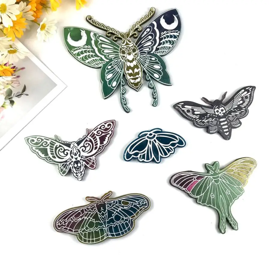 Butterfly Wall Decoration Crystal Epoxy Resin Mold DIY Moth Pendant Decoration Silicone Mold
Butterfly Wall Decoration Crystal Epoxy Resin Mold DIY Moth Pendant Decoration Silicone Mold