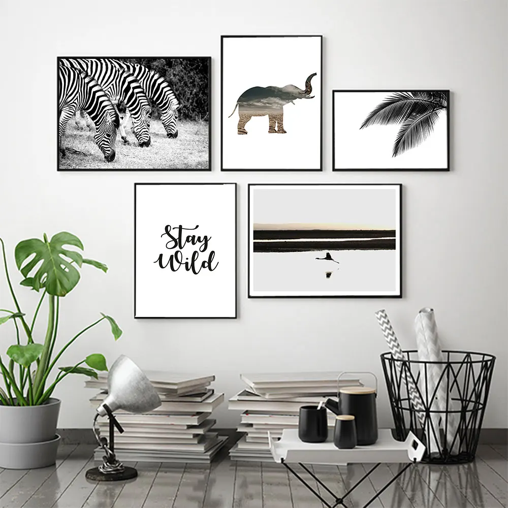 Nature Photography Poster Black White Animal Nordic Art Print Minimal Canvas Painting Modern Wall Picture Living Room Home Decor
Nature Photography Poster Black White Animal Nordic Art Print Minimal Canvas Painting Modern Wall Picture Living Room Home Decor