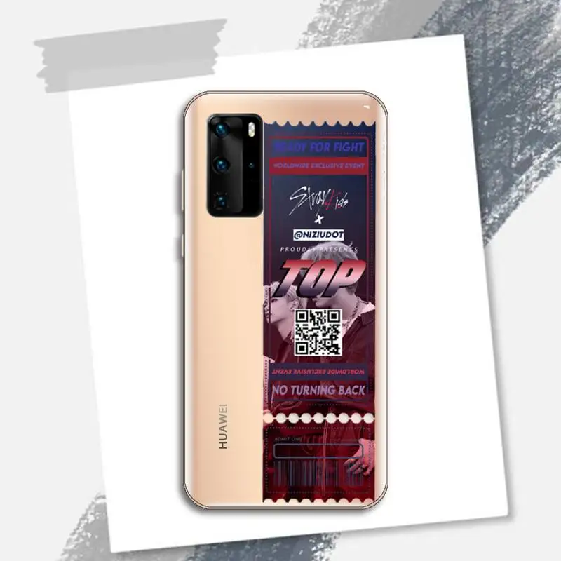 Stray Kids Air tickets Design Phone Case Transparent for Huawei P honor 8 10i 20 30 40 smart 2019
Stray Kids Air tickets Design Phone Case Transparent for Huawei P honor 8 10i 20 30 40 smart 2019