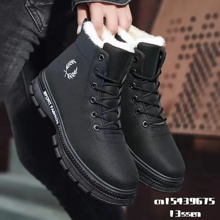 Men new boot Leather Boots Male Winter Casual boots Ankle Botas Men Lace-Up luxury brand Man Fashion Men Boots
Men new boot Leather Boots Male Winter Casual boots Ankle Botas Men Lace-Up luxury brand Man Fashion Men Boots