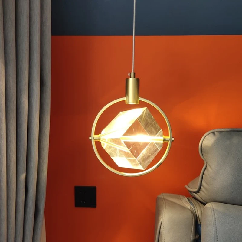 Modern bedroom bedside small chandelier Nordic luxury style bar aisle restaurant new crystal lamps 
Modern bedroom bedside small chandelier Nordic luxury style bar aisle restaurant new crystal lamps