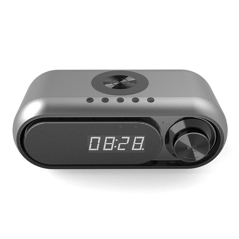 10 Вт беспроводной Bluetooth-совместимый динамик с зарядным устройством, светодиодные часы, будильник, FM-радио, TF-карта, динамик с беспроводным за...
10 Вт беспроводной Bluetooth-совместимый динамик с зарядным устройством, светодиодные часы, будильник, FM-радио, TF-карта, динамик с беспроводным за...