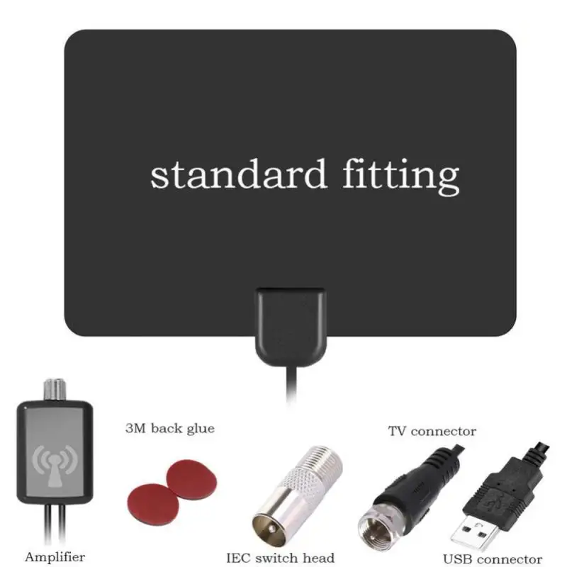 New HDTV Antennas 960 Miles Indoor Digital TV Antenna Aerial ATSC Standard Signal Reception HDTV Antenna UHF/VHF Support 1080P
New HDTV Antennas 960 Miles Indoor Digital TV Antenna Aerial ATSC Standard Signal Reception HDTV Antenna UHF/VHF Support 1080P