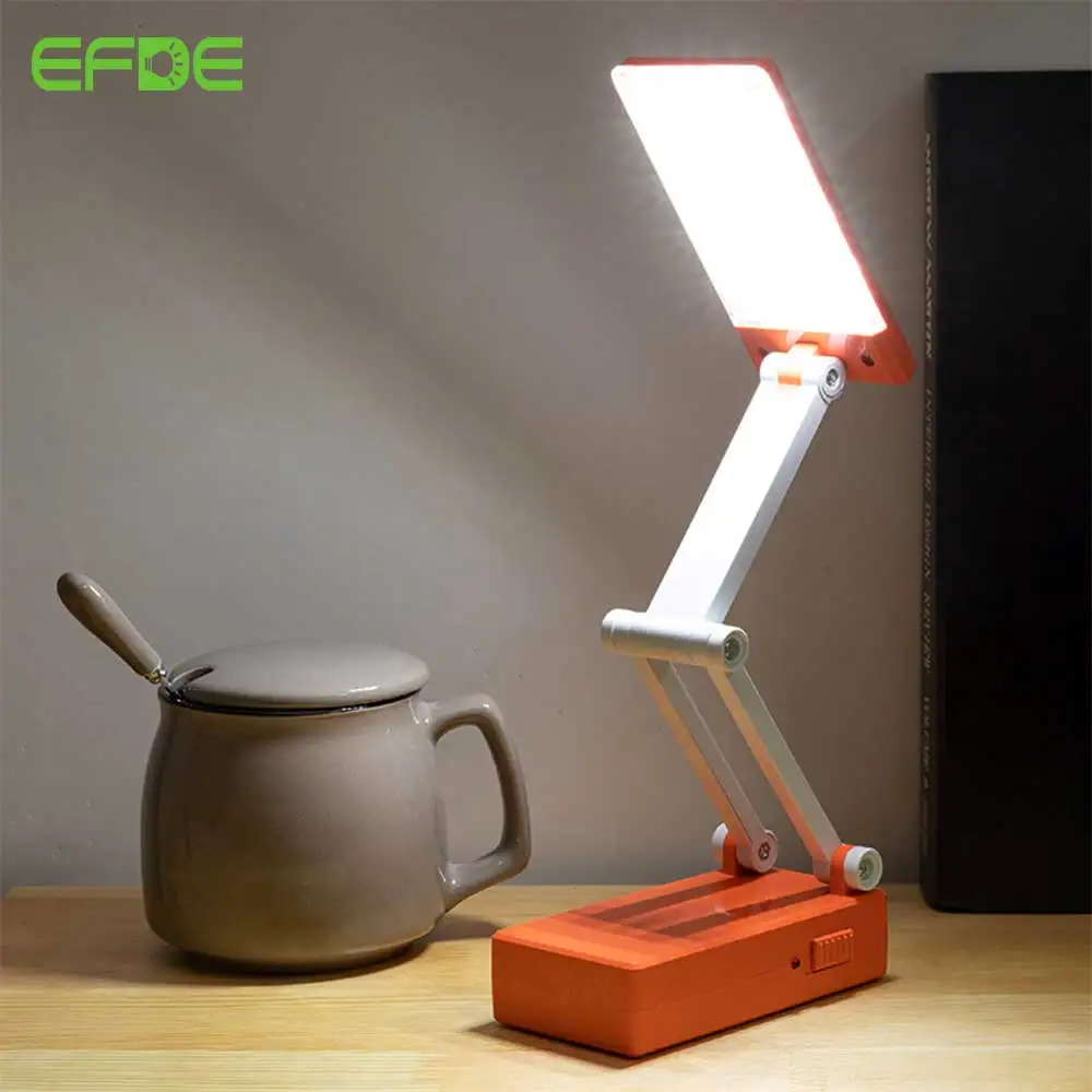 LED Portable Foldable Lamp USB Charging Type Fold Desk Lamp Energy Saving Rechargeable LED Reading Light For Student Used
LED Portable Foldable Lamp USB Charging Type Fold Desk Lamp Energy Saving Rechargeable LED Reading Light For Student Used