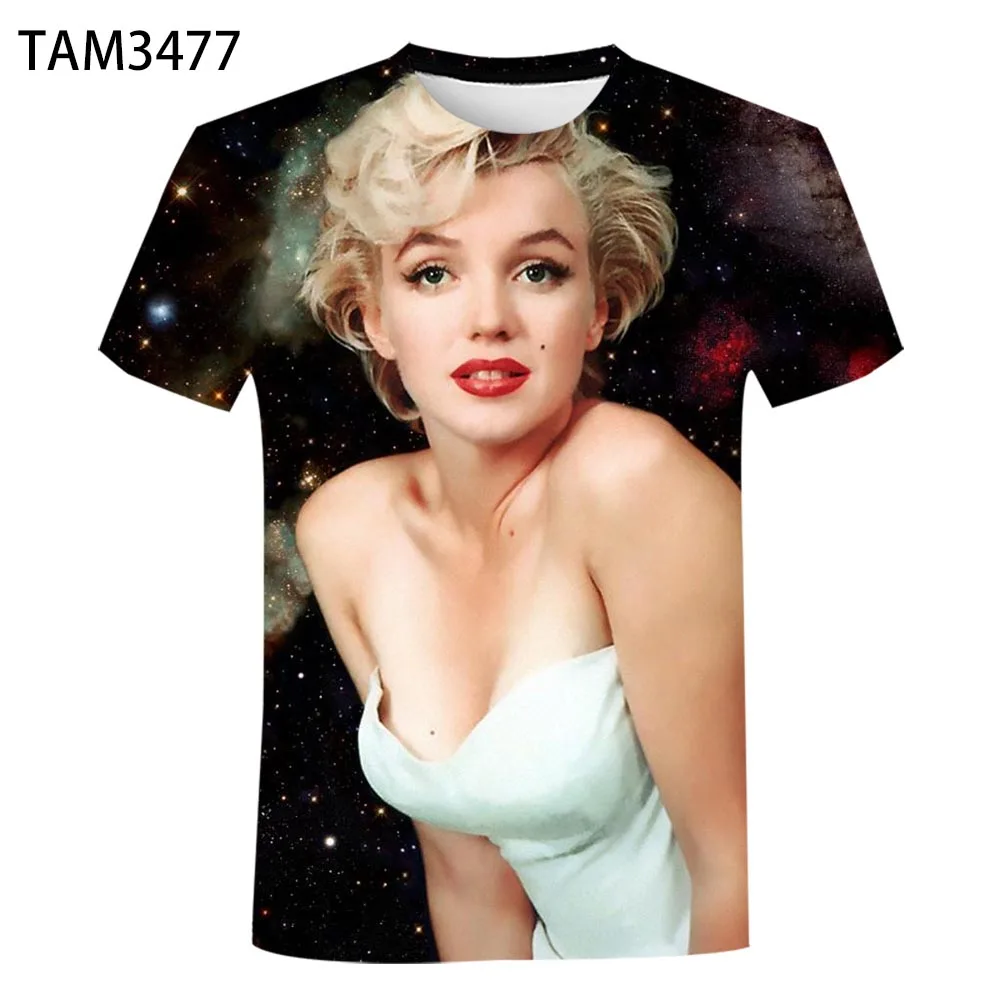 2021 Men's Short Sleeve Children's 3D Printing Marilyn Monroe Graphic T-Shirt Quick Dry Top
2021 Men's Short Sleeve Children's 3D Printing Marilyn Monroe Graphic T-Shirt Quick Dry Top