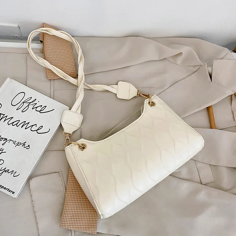 Women Bag Retro Solid Color Ladies Baguette Handbags Fashion Design Girls Small Shoulder Bags Cross Body Bag Woman Purses
Women Bag Retro Solid Color Ladies Baguette Handbags Fashion Design Girls Small Shoulder Bags Cross Body Bag Woman Purses
