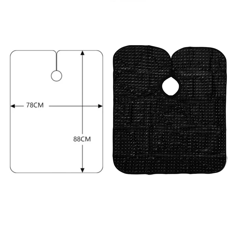 1PC Professional Hair Cutting Cape Salon Barber Adult Waterproof Unisex Apron Black Dyeing Haircut Apron
1PC Professional Hair Cutting Cape Salon Barber Adult Waterproof Unisex Apron Black Dyeing Haircut Apron