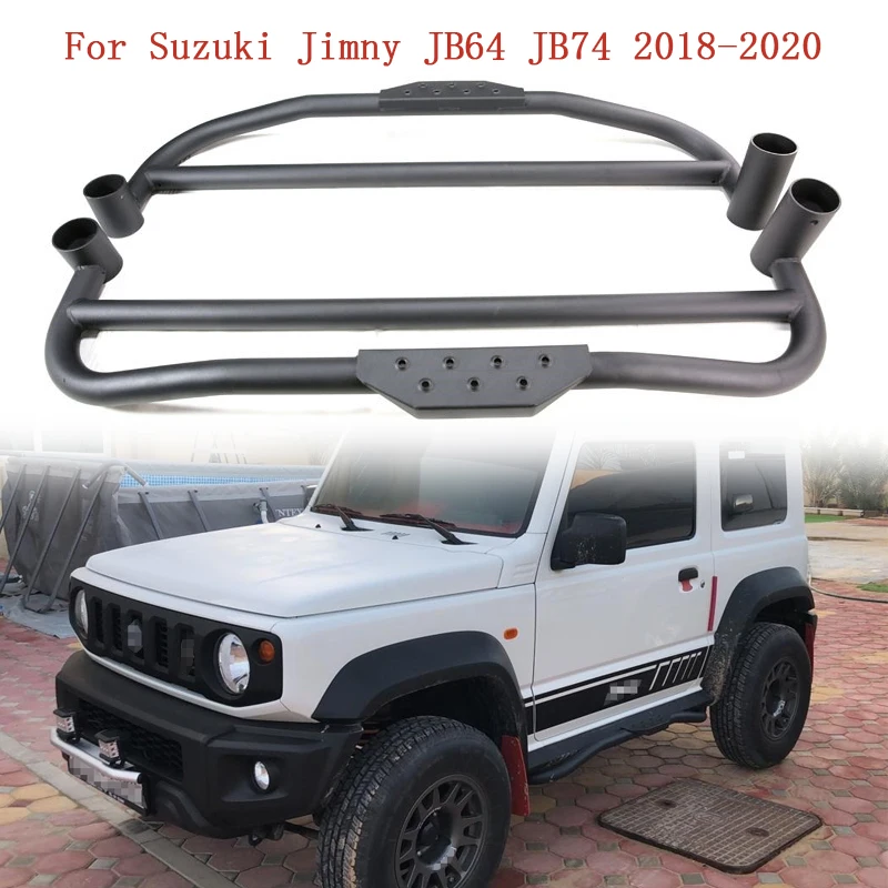 Бег подножка рок н слайдер для Suzuki Jimny JB64 JB74 2018 2019 2020 авто боковые шаг бар езды на