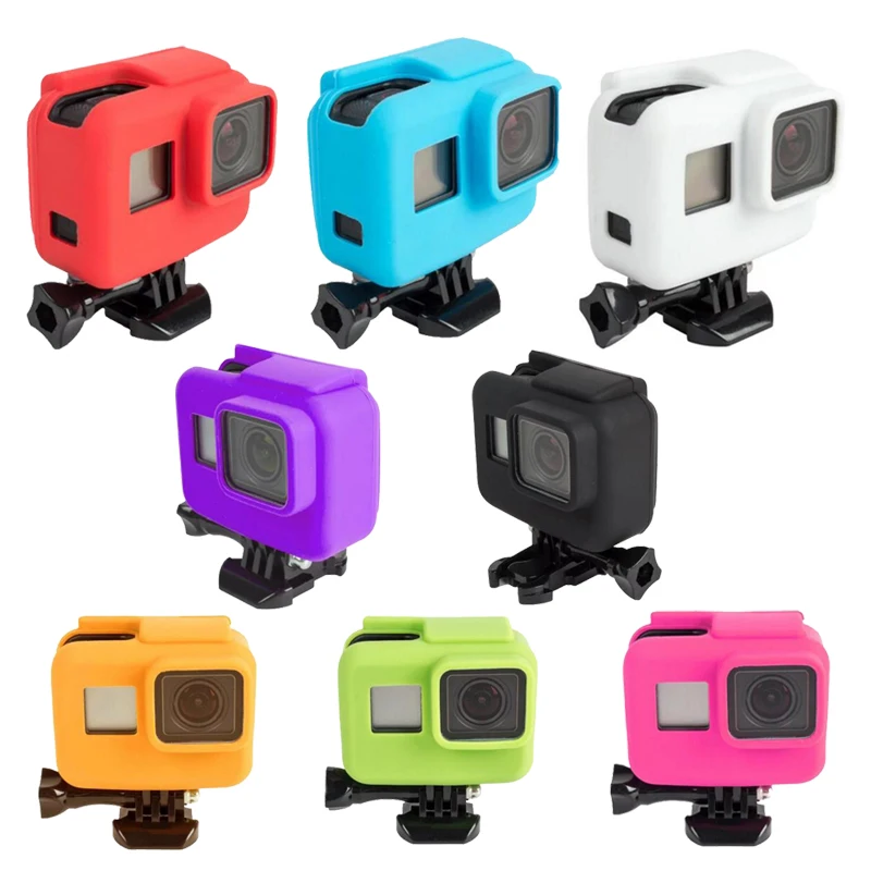For Gopro Hero 5 Soft Silicone Case Cover Side Frame Protective Housing Case for Go Pro Hero5 for Action Camera Accessories, bla
For Gopro Hero 5 Soft Silicone Case Cover Side Frame Protective Housing Case for Go Pro Hero5 for Action Camera Accessories, bla