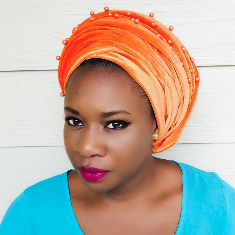 Pearls Beading Headscarf for Women Soft Velvet Turban Cap Ready to Wear Hijab Scarf Mulim Head Wraps African Hat
Pearls Beading Headscarf for Women Soft Velvet Turban Cap Ready to Wear Hijab Scarf Mulim Head Wraps African Hat