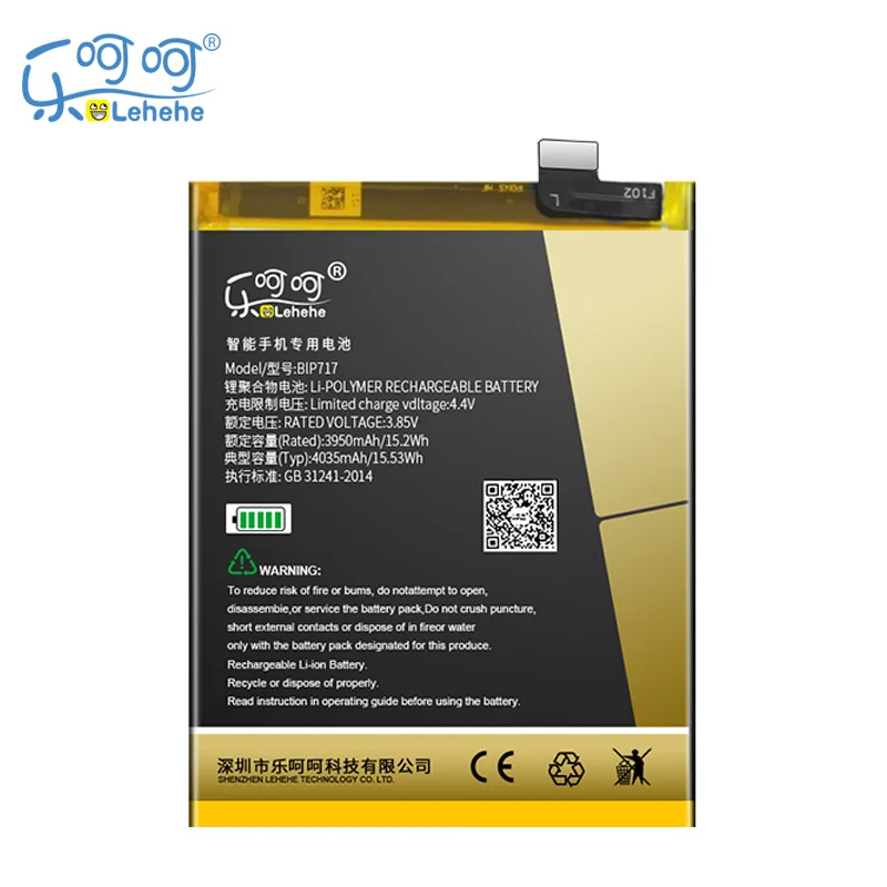 Новинка батарея LEHEHE для OPPO RENO Z BLP717 4035 мАч Высококачественный смартфон сменные батареи с инструментами в подарок
Новинка батарея LEHEHE для OPPO RENO Z BLP717 4035 мАч Высококачественный смартфон сменные батареи с инструментами в подарок