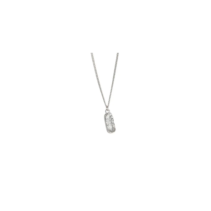 Ladies Textured Square Necklace 925 Sterling Silver Necklace Female Clavicle Necklace Ladies Jewelry Gift Spot
Ladies Textured Square Necklace 925 Sterling Silver Necklace Female Clavicle Necklace Ladies Jewelry Gift Spot
