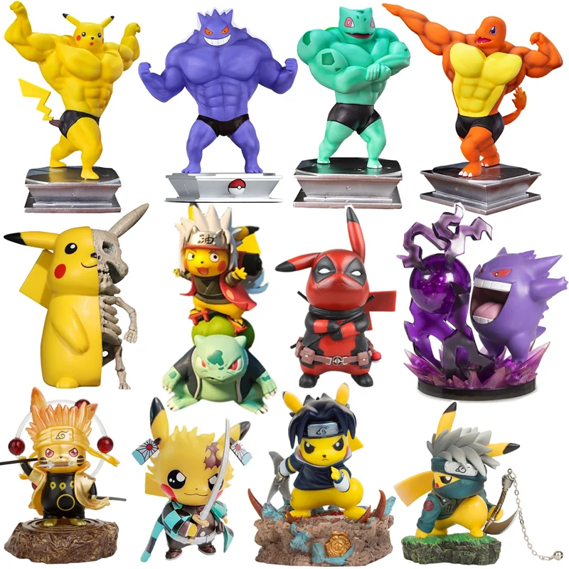 pokemon Figures Different Styles Toys Collection Pokémon Pikachu Cosplay Set one piece Anime Figures Model Toys Child Gift
pokemon Figures Different Styles Toys Collection Pokémon Pikachu Cosplay Set one piece Anime Figures Model Toys Child Gift