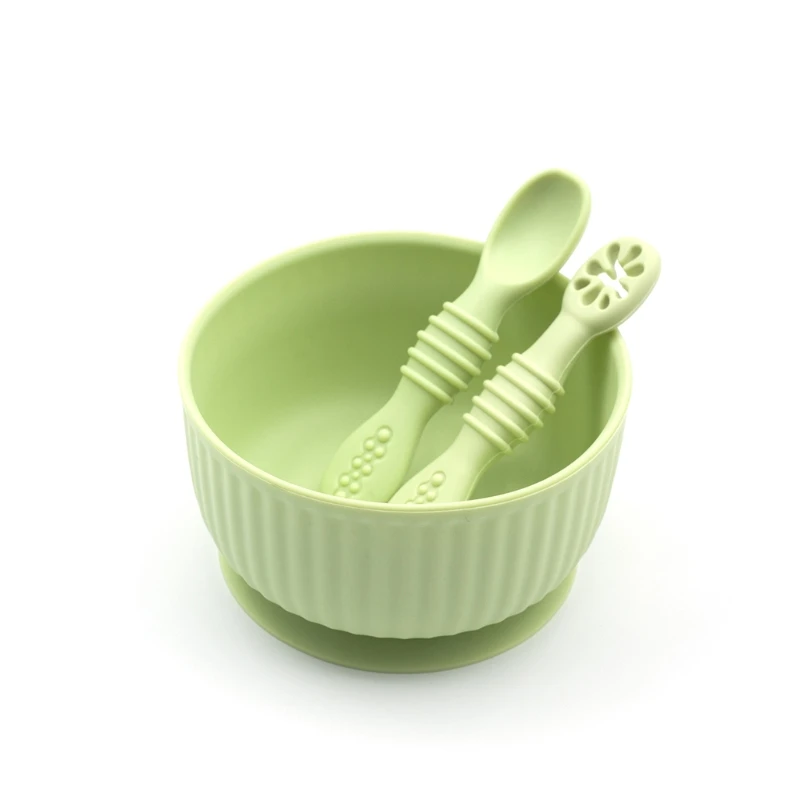 3 шт., силиконовые присоски для кормления детей, с ложкой и вилкой 
3 шт., силиконовые присоски для кормления детей, с ложкой и вилкой