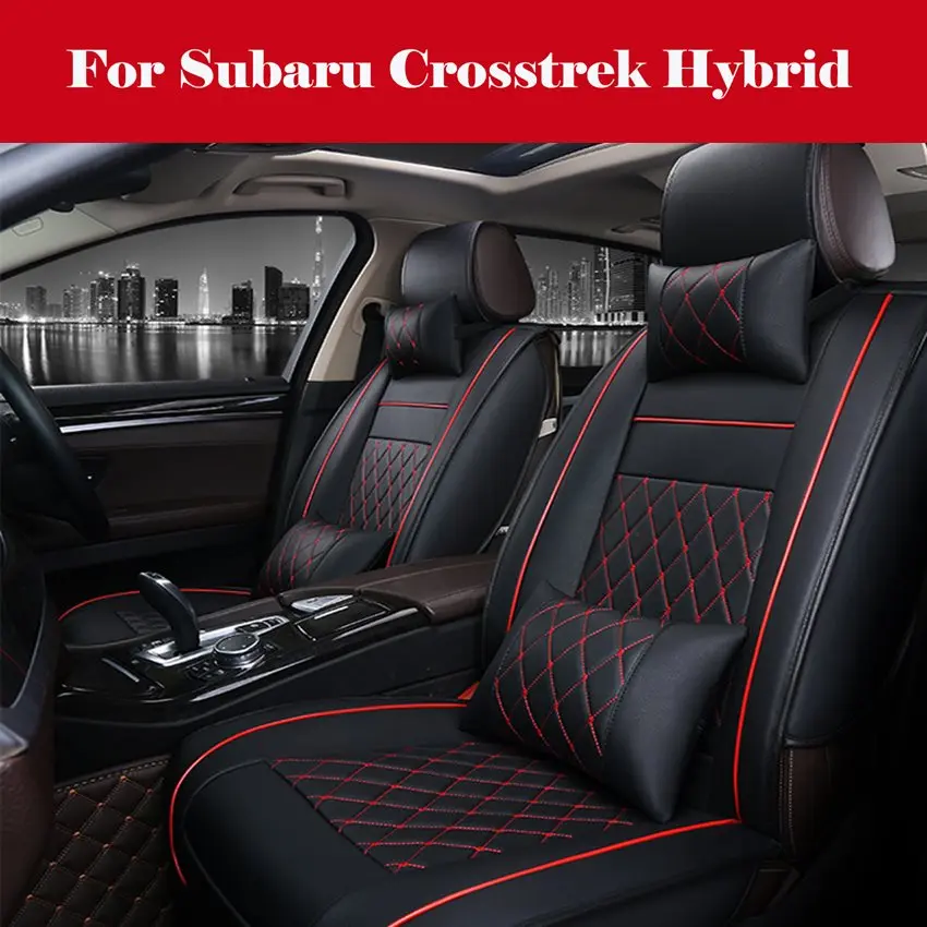 Luxury PU Leather Auto Car Seat Covers 5 Seats car seat cover accessories covers for vehicle seat For Subaru Crosstrek Hybrid
Luxury PU Leather Auto Car Seat Covers 5 Seats car seat cover accessories covers for vehicle seat For Subaru Crosstrek Hybrid