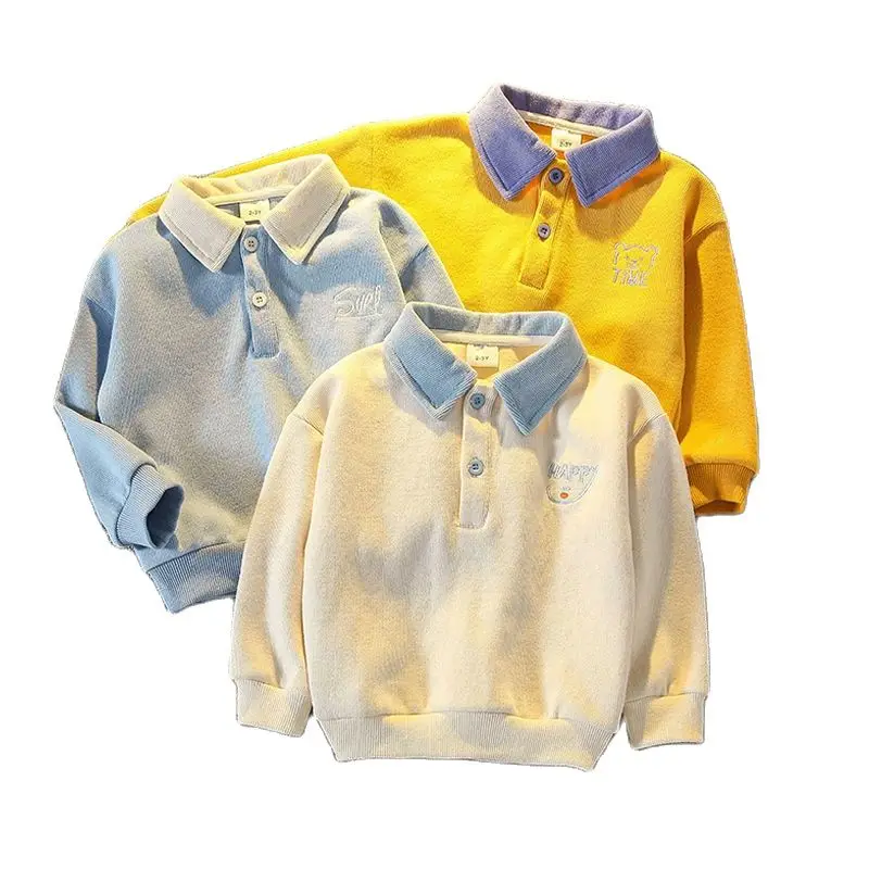 Boys autumn 2021 new children's sweatshirt long-sleeved cotton bottoming shirt handsome baby early autumn top P5624
Boys autumn 2021 new children's sweatshirt long-sleeved cotton bottoming shirt handsome baby early autumn top P5624