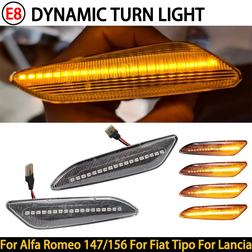 Для Alfa Romeo 147 156 Fiat Egea Tipo Lancia Delta Ypsilon 3 светодиодные динамические автомобильные габаритные огни боковой маркер указатели поворота аксессуары 
Для Alfa Romeo 147 156 Fiat Egea Tipo Lancia Delta Ypsilon 3 светодиодные динамические автомобильные габаритные огни боковой маркер указатели поворота аксессуары