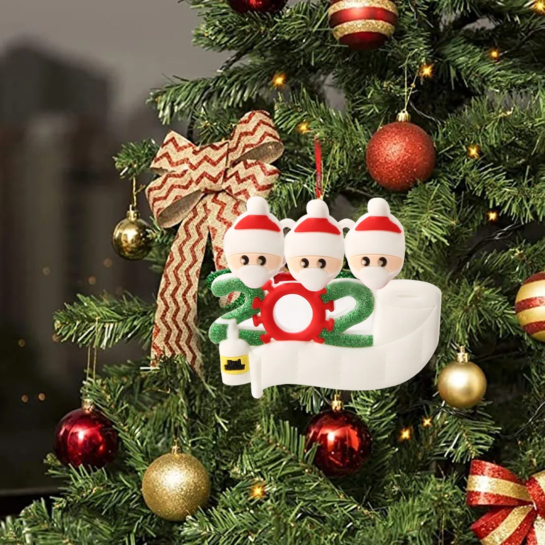 2020 Quarantine Survivor Family Customized Christmas Decorating Set Diy Christmas Hanging Ornament Kit
2020 Quarantine Survivor Family Customized Christmas Decorating Set Diy Christmas Hanging Ornament Kit