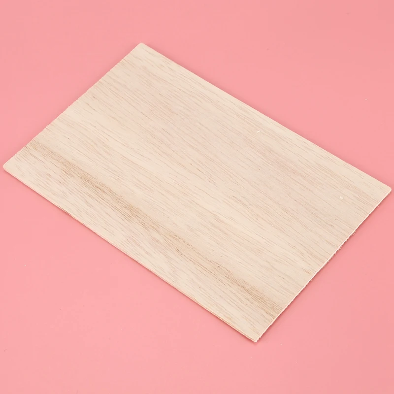 10Pcs Balsa Wood Sheets Wooden Plate 150*100*2mm For House Ship Craft Model DIY
10Pcs Balsa Wood Sheets Wooden Plate 150*100*2mm For House Ship Craft Model DIY