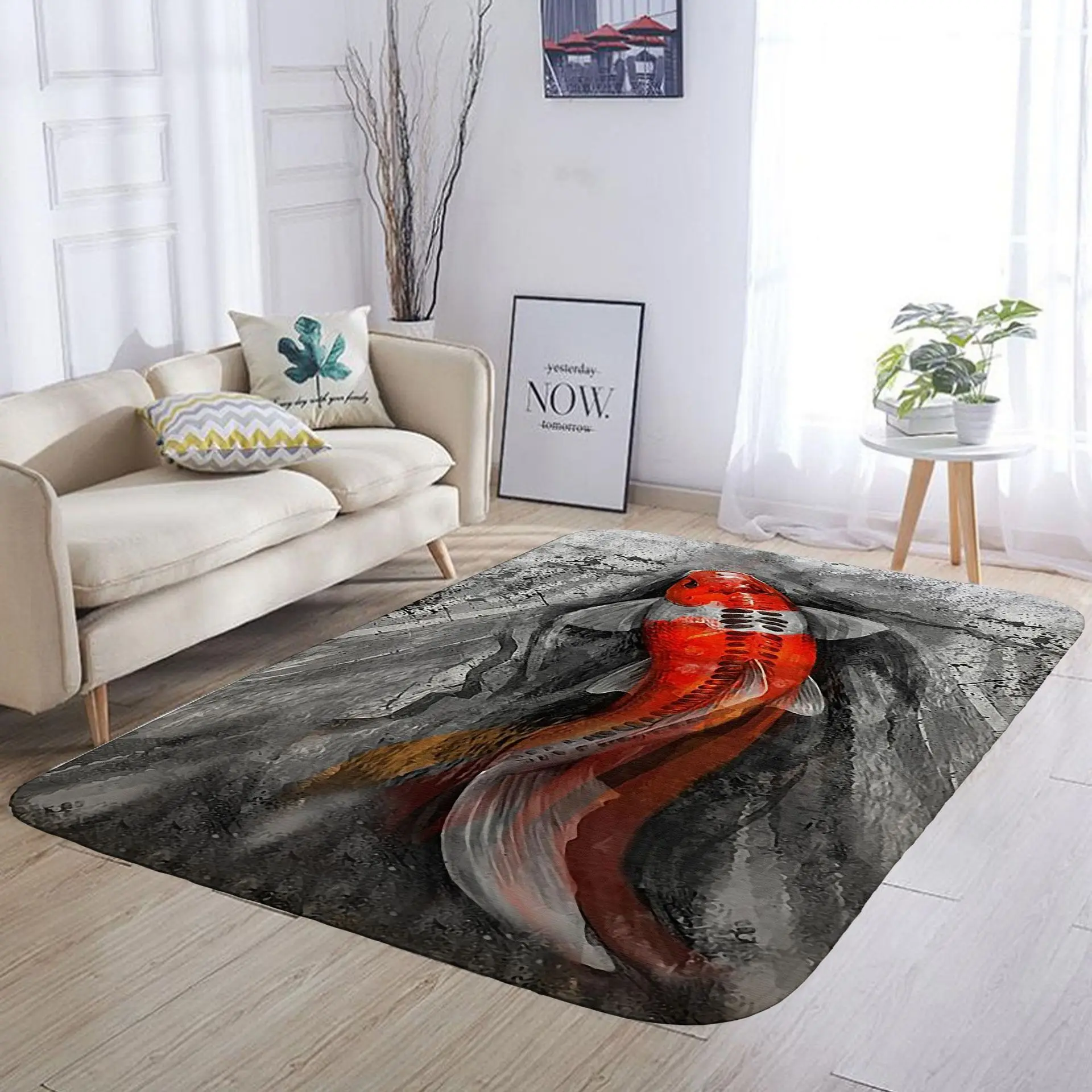 Modern Geometric Non-slip Carpet Interior Printing Decorative Area Carpet Living Room Bedroom Bed Bay Window Sofa Floor Mat Rug
Modern Geometric Non-slip Carpet Interior Printing Decorative Area Carpet Living Room Bedroom Bed Bay Window Sofa Floor Mat Rug