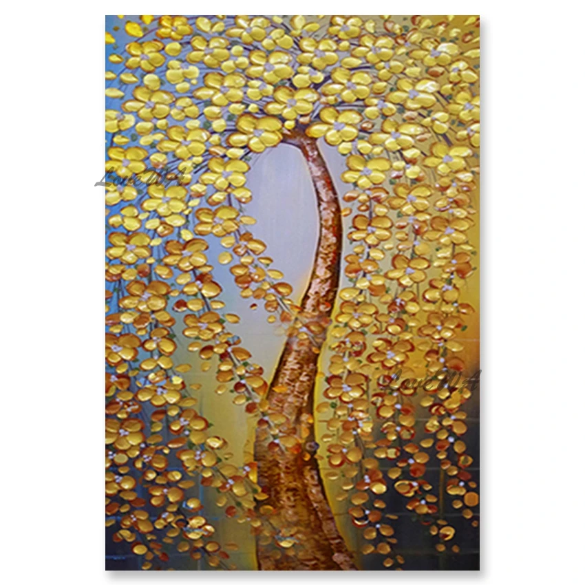 Heavily Texture Rich Tree Picture Art 100% Hand-painted Abstract Knife Style Oil Painting 3D Wall Decor Canvas Art Unframed
Heavily Texture Rich Tree Picture Art 100% Hand-painted Abstract Knife Style Oil Painting 3D Wall Decor Canvas Art Unframed