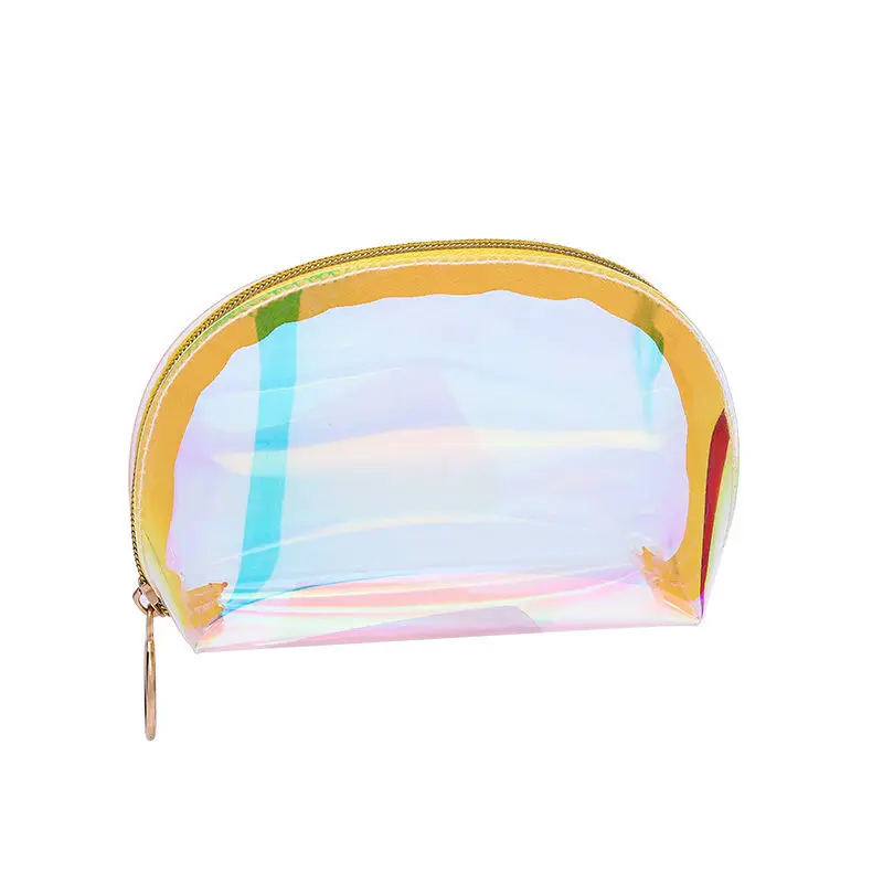 Makeup Bag Fashion Trend Waterproof Transparent Colorful Laser Simple Atmosphere Cosmetic Bag Storage Coin Purse
Makeup Bag Fashion Trend Waterproof Transparent Colorful Laser Simple Atmosphere Cosmetic Bag Storage Coin Purse