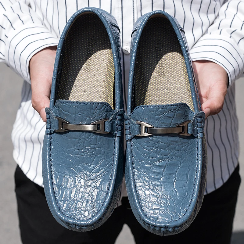 Piergitar Men Shoes Stylish Shoes Casual Leather For Men Male Fashion Men's White Moccasins Summer Trend Skin Brown Man
Piergitar Men Shoes Stylish Shoes Casual Leather For Men Male Fashion Men's White Moccasins Summer Trend Skin Brown Man