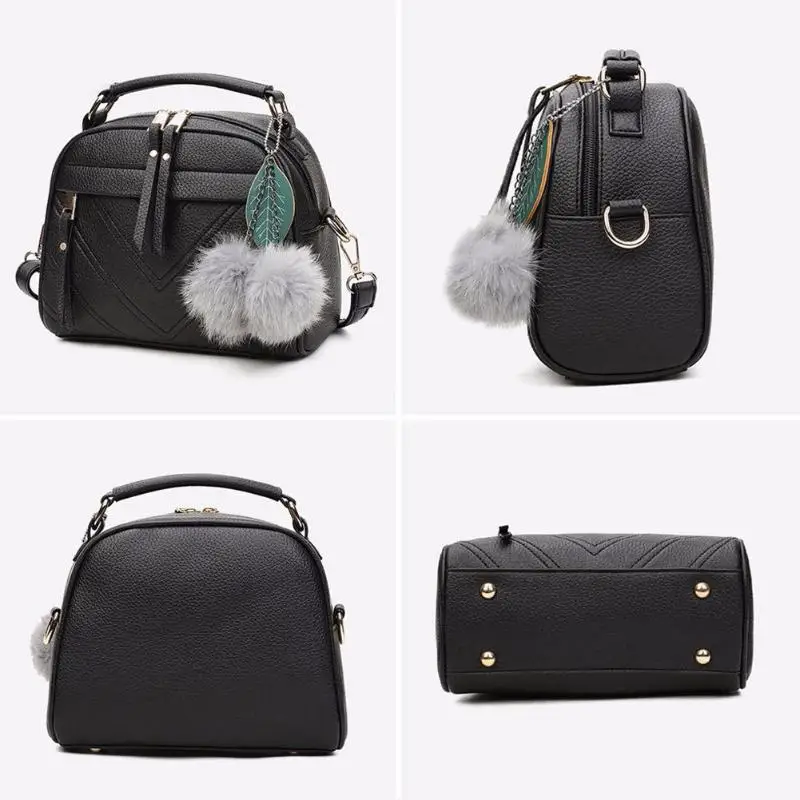 2020 Girl Messenger Bags with Fair Ball Tassel Fashion PU Leather Handbag for Women Female Shoulder Bags Ladies Party Handbags
2020 Girl Messenger Bags with Fair Ball Tassel Fashion PU Leather Handbag for Women Female Shoulder Bags Ladies Party Handbags