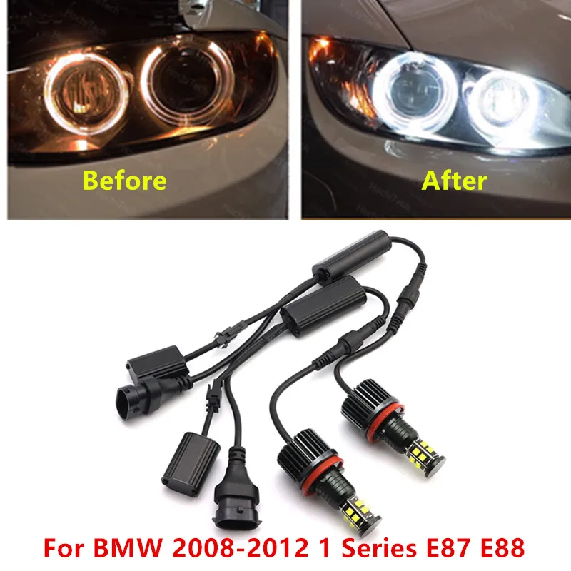for BMW 2008-2012 1 Series E87 Coupe E88 240W White Ultra Bright Free Error 6000K LED Light Bulb h8 / h11 LED Angel Eyes Marker
for BMW 2008-2012 1 Series E87 Coupe E88 240W White Ultra Bright Free Error 6000K LED Light Bulb h8 / h11 LED Angel Eyes Marker