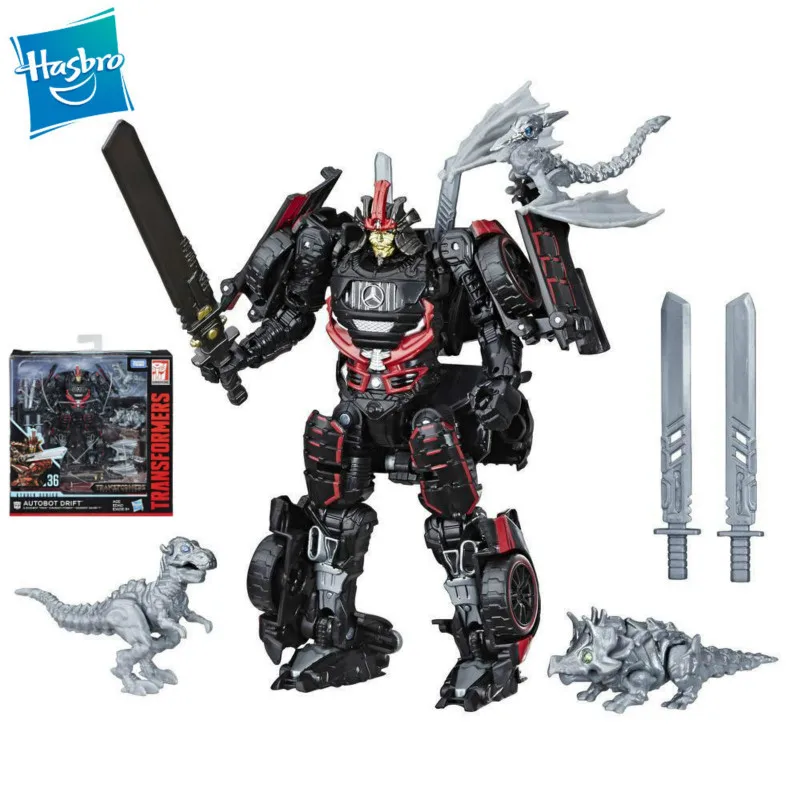 Hasbro Transformers SS36 Deluxe Class Movie 5 Autobot Drift & Baby Dinobots Action Figure 12cm PVC Action & Toy Figures E5004
Hasbro Transformers SS36 Deluxe Class Movie 5 Autobot Drift & Baby Dinobots Action Figure 12cm PVC Action & Toy Figures E5004