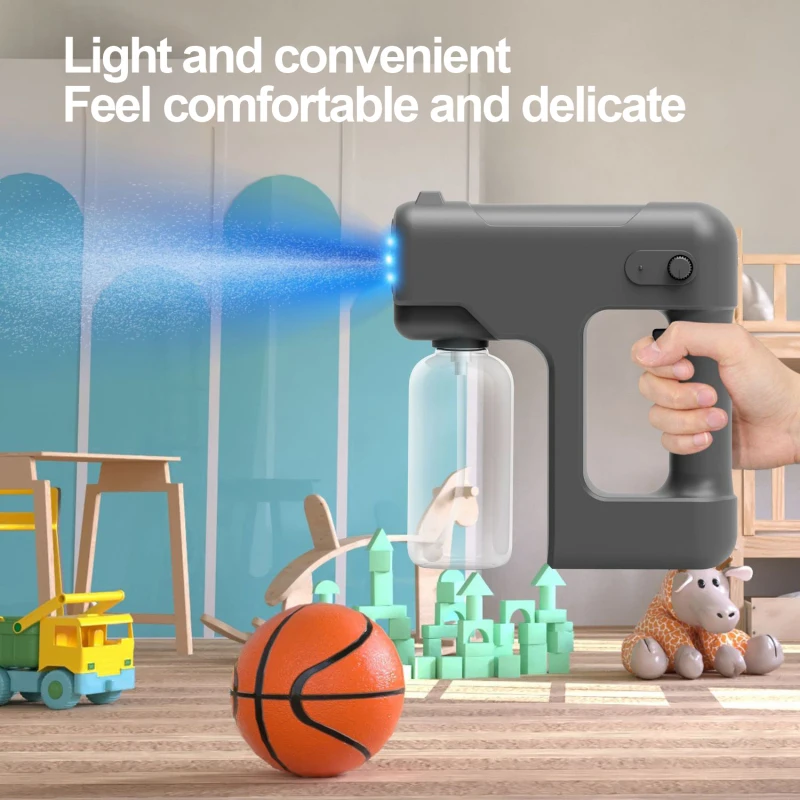 500 мл большой емкости регулируемый спрей Беспроводной нано светильник паровой распылитель для дезинфекции пистолет с USB зарядкой Садовые п...
500 мл большой емкости регулируемый спрей Беспроводной нано светильник паровой распылитель для дезинфекции пистолет с USB зарядкой Садовые п...