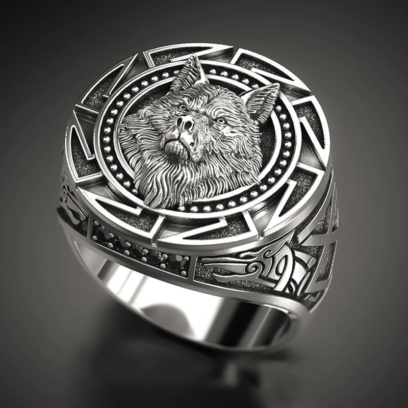 BTS Hip Hop Punk Style Retro Ancient Egypt Domineering Wolf Head Men's Stainless Steel Ring Size 7-12 Gothic Jewelry Cool Stuff
BTS Hip Hop Punk Style Retro Ancient Egypt Domineering Wolf Head Men's Stainless Steel Ring Size 7-12 Gothic Jewelry Cool Stuff