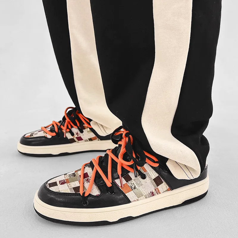 Winter Breathable Sneakers for Men Lace Up Running Shoes Man Tenis Masculino Flat Punk Board Shoes for Man Comfort Casual Shoes
Winter Breathable Sneakers for Men Lace Up Running Shoes Man Tenis Masculino Flat Punk Board Shoes for Man Comfort Casual Shoes