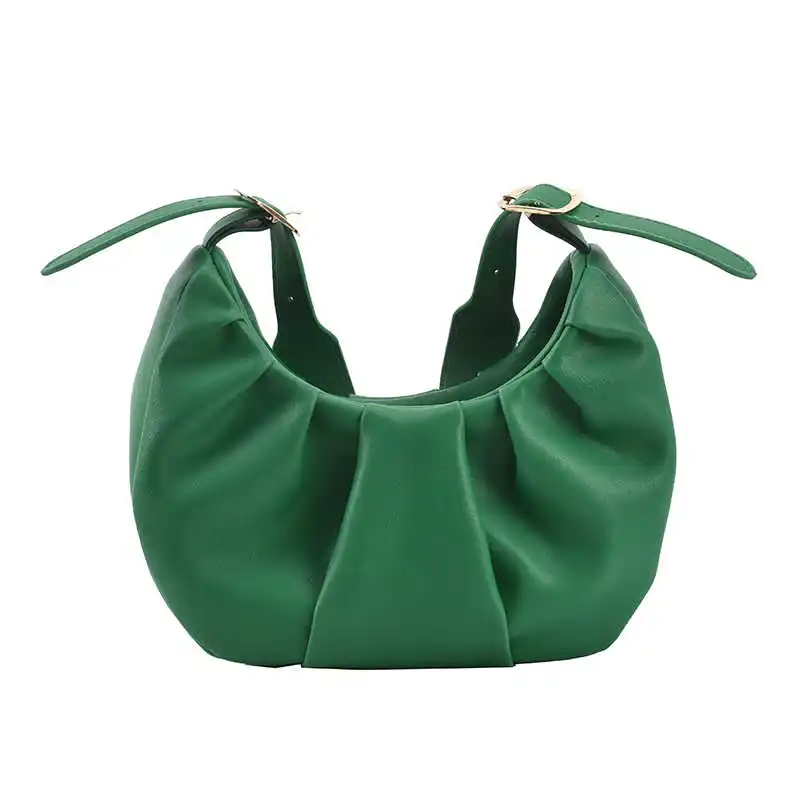 Half-Moon Folds PU Leather Small Crossbody Bags for Women 2021 Travel Fashion Simple Shoulder Simple Handbag Ladies Green White
Half-Moon Folds PU Leather Small Crossbody Bags for Women 2021 Travel Fashion Simple Shoulder Simple Handbag Ladies Green White