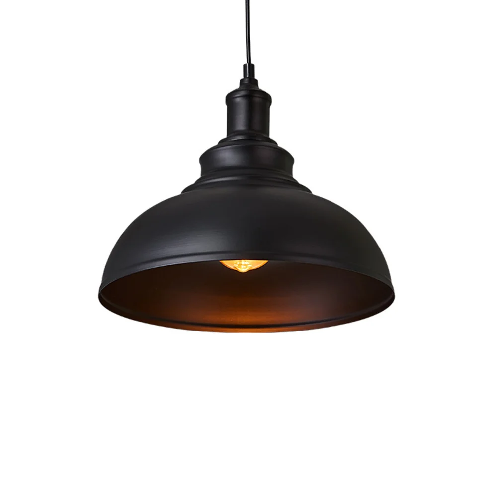 1pc Retro Industrial Style Single Head Chandelier Ceiling Lamp for Restraurant Hotel Bar without Bulb (Black 30cm) 
1pc Retro Industrial Style Single Head Chandelier Ceiling Lamp for Restraurant Hotel Bar without Bulb (Black 30cm)
