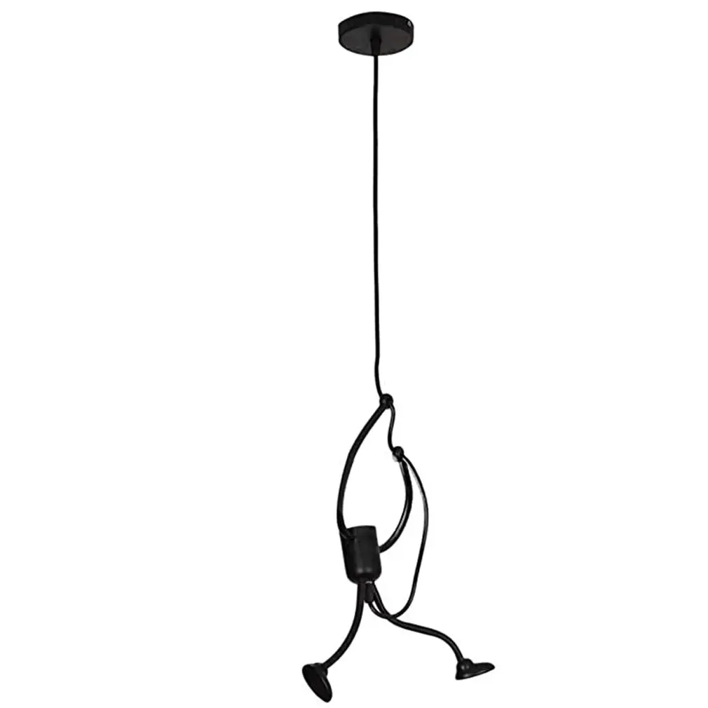 Iron Little Man Chandelier Cartoon Doll Chandelier Swing Villain Chandelier Led Ceiling Lamp Home Living Room Decoration
Iron Little Man Chandelier Cartoon Doll Chandelier Swing Villain Chandelier Led Ceiling Lamp Home Living Room Decoration