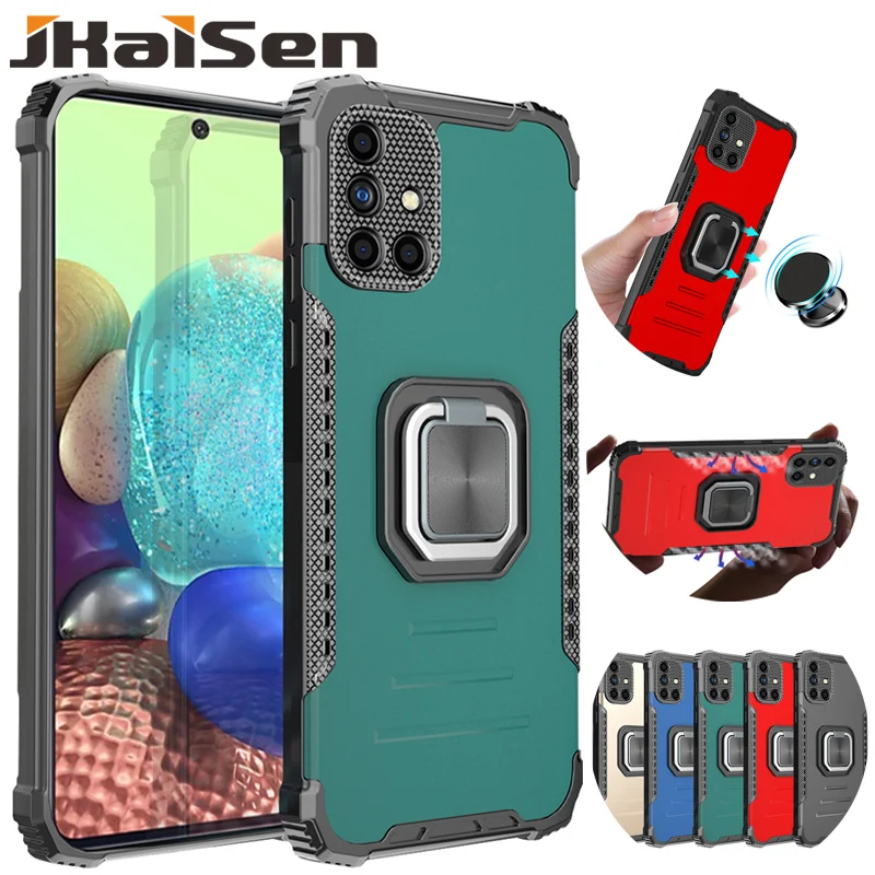 JKaiSen Shockproof Magnetic Phone Case For Samsung Galaxy A51 A31 A71 A11 A21 A21S A41 Ring Stand Kickstand Protective Cover
JKaiSen Shockproof Magnetic Phone Case For Samsung Galaxy A51 A31 A71 A11 A21 A21S A41 Ring Stand Kickstand Protective Cover