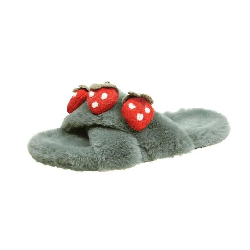 Winter Home Shoes Women House Slippers Warm Faux Fur Ladies Cross Soft Plush Furry Female Open Toe Slides Fashion Shoes
Winter Home Shoes Women House Slippers Warm Faux Fur Ladies Cross Soft Plush Furry Female Open Toe Slides Fashion Shoes