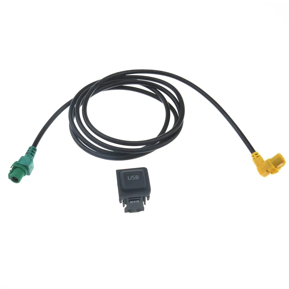 1 Набор из 5KD035726A USB рштепселя Вход разъем поверхностное гнездо + кабель для игры в гольф, MK6 Passat B6 Scirocco
1 Набор из 5KD035726A USB рштепселя Вход разъем поверхностное гнездо + кабель для игры в гольф, MK6 Passat B6 Scirocco