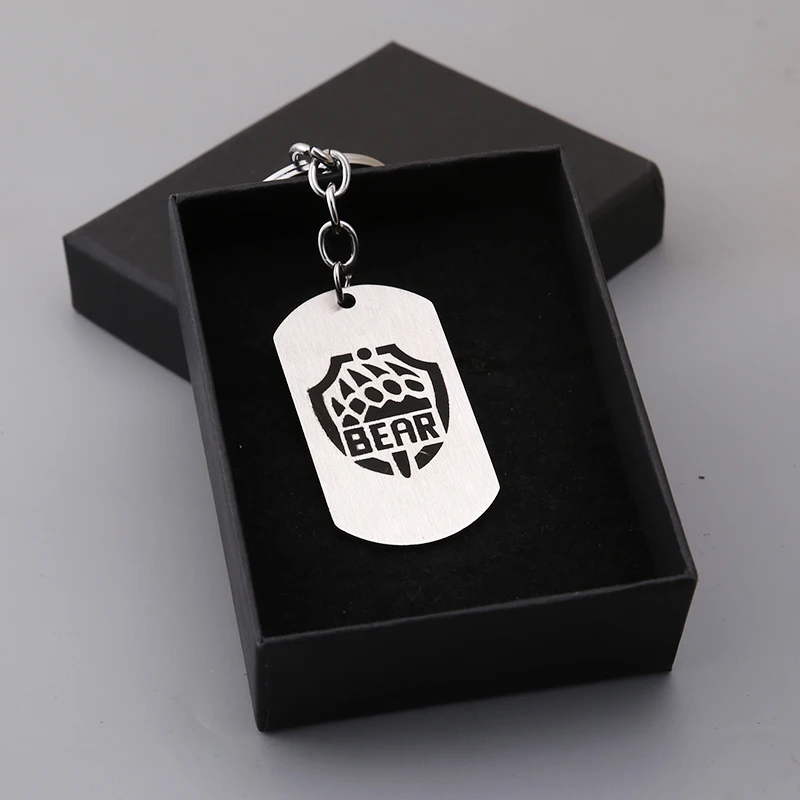 Game Escape From Tarkov Keychain Stainless Steel Chaveiro Metal Keyrings car Key Chain Jewelry llaveros
Game Escape From Tarkov Keychain Stainless Steel Chaveiro Metal Keyrings car Key Chain Jewelry llaveros