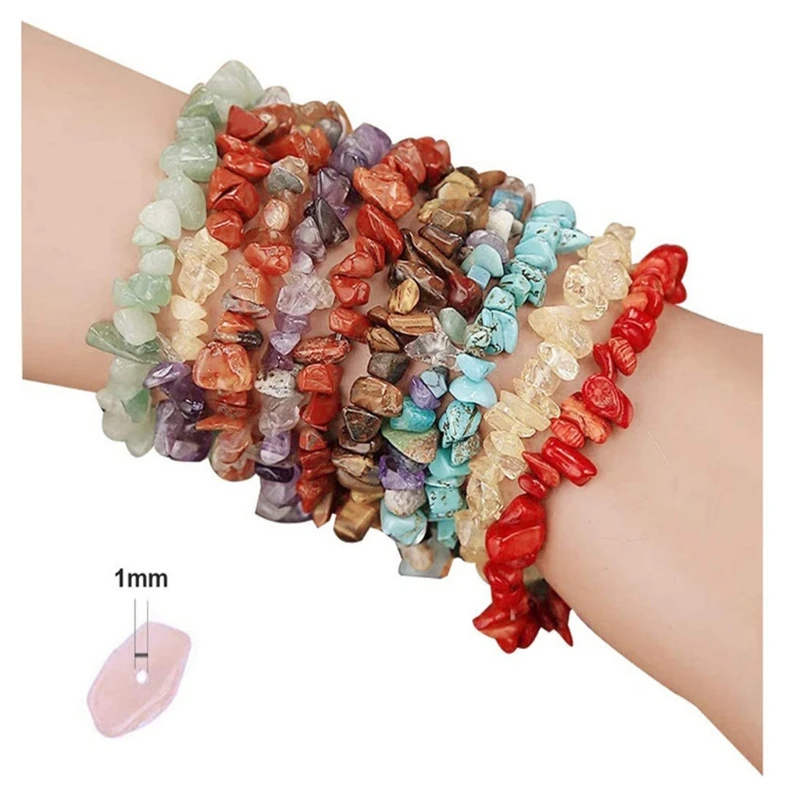 1600Pcs Irregular Chips Stone Beads Gemstone Beads Kit Crystal Chip Beads for Necklace Bracelet Earrings Jewelry Making
1600Pcs Irregular Chips Stone Beads Gemstone Beads Kit Crystal Chip Beads for Necklace Bracelet Earrings Jewelry Making